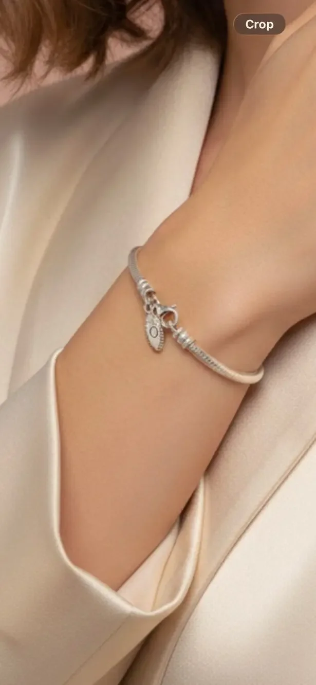 Pandora 925 Sterling Silver Charm Bracelet 7.75 “ 15g